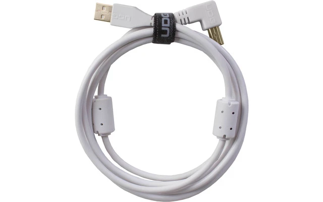 UDG Ultimate Cable USB 2.0 USB A >> USB B - Acodado 1 metro - Blanco